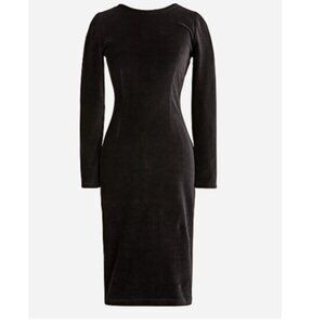 J Crew Scoopback sheath dress in Italian velvet —‎ Size 16 - NWT